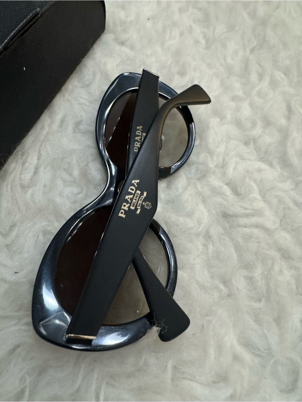 Prada Black Gradient Lens Women's Sunglasses - Picture 2 of 2